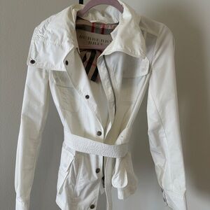 Burberry Brit white Utility Jacket
